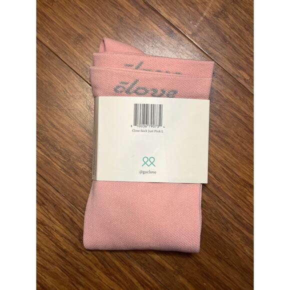 Clove Compression Sock Just Pink Size Large – Nursing, Travel, Recovery - Picture 2 of 3